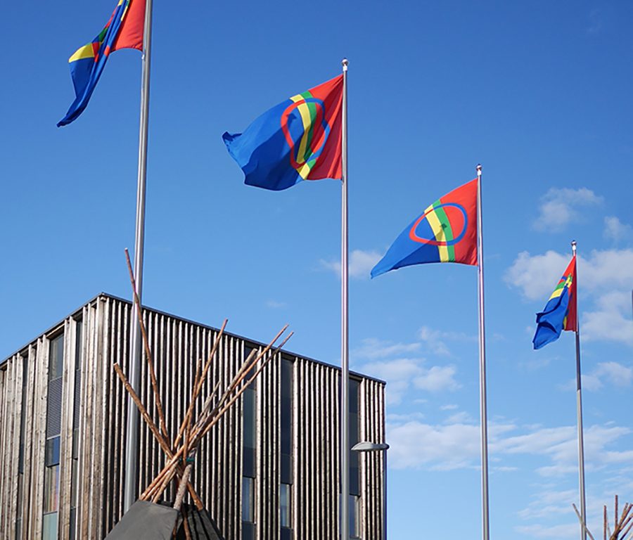Sami Flagge Inari