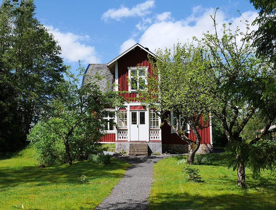 schwedisches Holzhaus