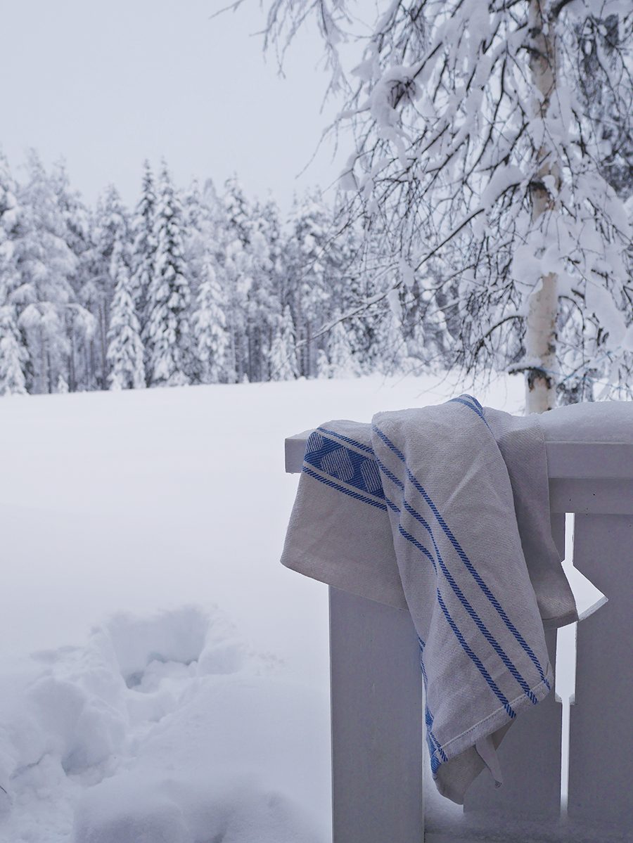 Schnee Finnland