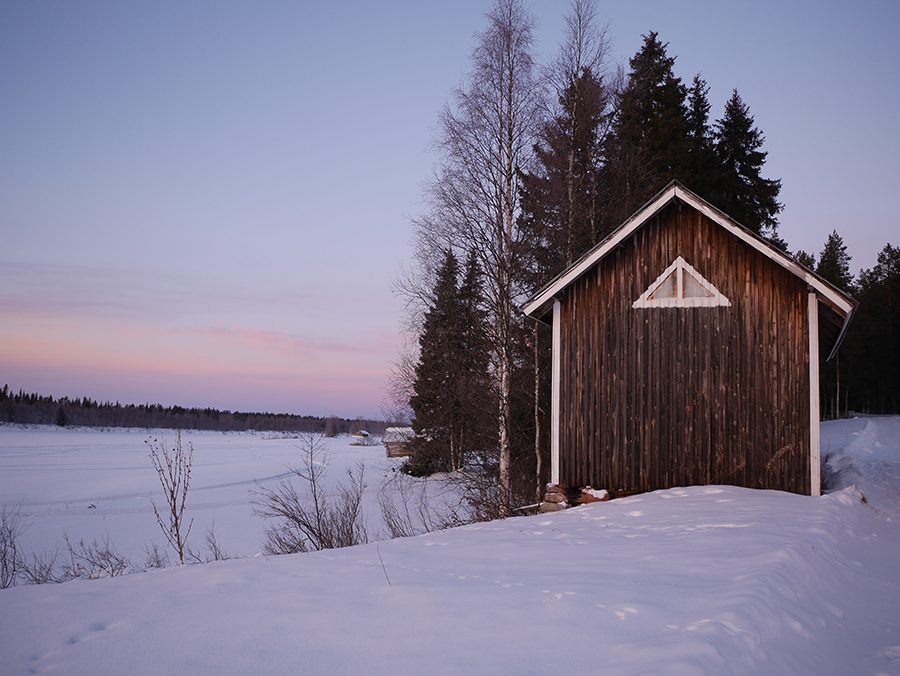 L'hiver en Laponie