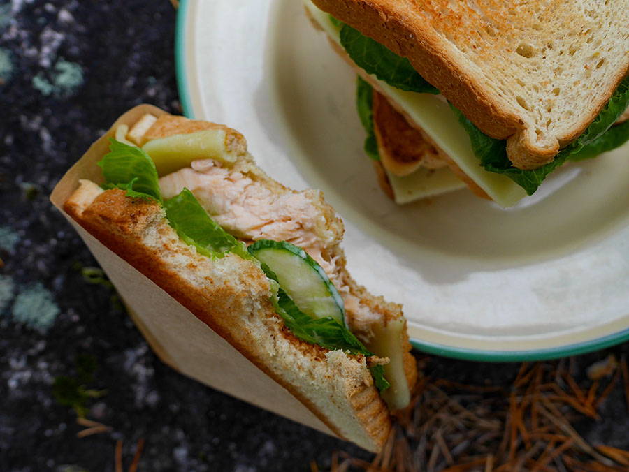 Rezept gegrilltes Fisch Sandwich